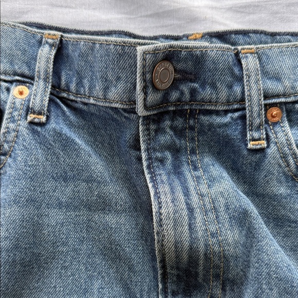 GAP Women's Blue MAXI Denim Skirt - Picture 3 of 6